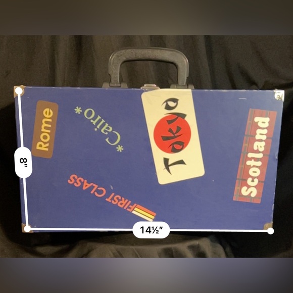 Vintage Chosun Teddy Bear Travel Trunk - Picture 11 of 11